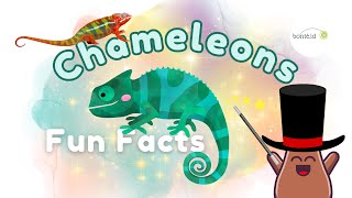 🦎Chameleon: Nature's Color-Change Masters | Fun Animal Facts for Kids!