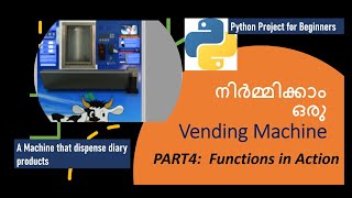 Python Project-1||Build a Vending Machine|| Part-4|| Functions