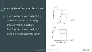 4 Intensity Transformations