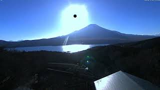 タイムラプスcam30 富士山ライブカメラ2024 01 山中湖高台WebCam