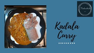 Kadala curry/ black chana curry/Nadal kadala curry/simple kadala curry