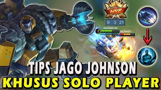 CARA MAIN JOHNSON TERBARU❗GAMEPLAY DAN ROTASI JOHNSON SUPER AGRESIF❗TOP GLOBAL JOHNSON - MLBB #mlbb