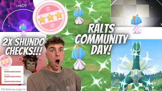 ✨2 SHUNDO Ralts Checks During Pokemon Go Community Day, But Did We Get It?!✨