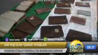 Salyan rayon Mərkəzi Kitabxanasının kitab fondunda olan nadir kitablar