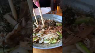 The Guuu’d Yaki Udon from Guu with Otokomae 🍲 #izakaya #vancouverfood #udon