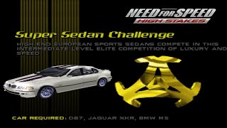 Need for Speed: High Stakes - Super Sedan Challenge (Fully Upgraded Opponents) - BMW M5