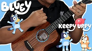 Bluey Theme + Keepy Uppy - Fingerstyle Ukulele Medley