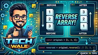 How to Reverse an Array in JavaScript | JavaScript Array Methods Hindi