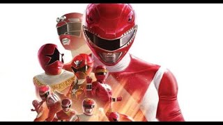 Power Rangers - All Red Rangers Morph