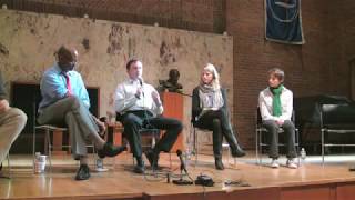 Youth and OWS panel at Thirty-First E. F. Schumacher Lecture