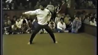 Grand Master Choi Demonstrating Orange Belt Taekwondo Form (Pung An I Dan) (RIP)