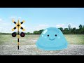 【踏切アニメlive】楽しいふみきりカンカンの日常 2956 a fun railroad crossing every day 2956