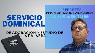 🚨🔔 MINISTRACION EN SERVICIO DOMINICAL DE ORACION. ENSEÑANZA: EL ANTICRISTO PARTE 1. 9 DE FEBRERO 25