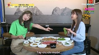 [Vietsub] Gourmet Idols Ep. 02 [Sohee CUT] Sohee X Hyelin