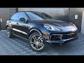 2021 Porsche Cayenne E-Hybrid Coupe: Moonlight Blue Metallic