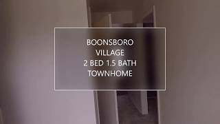 Boonsboro Village 2 Bed 1.5 Bath Townhome