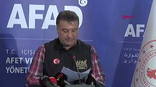 AFAD Risk Azaltma Müdürü Tatar: Depremde 3 bin 381 kişi hayatını kaybetti