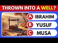 Can You Guess The Prophet Quiz | Islam Quiz