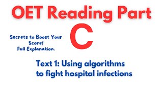 Master OET Reading Part C: Top Tips \u0026 Full Explanation with Answers to Boost Your Score