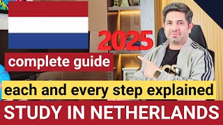 🎓 Study in the Netherlands 2025 | Admission \u0026 VISA Process for Pakistani Students 🇵🇰