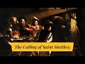 A study on The Calling of Saint Matthew - Caravaggio | Quantum Art