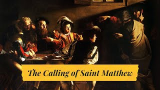 A study on The Calling of Saint Matthew - Caravaggio | Quantum Art