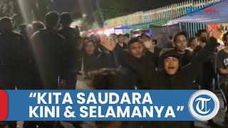 Suporter PSIM, PSS, dan Persis Berkumpul di Stadion Mandala Krida: Berdamai dan Lakukan Doa Bersama