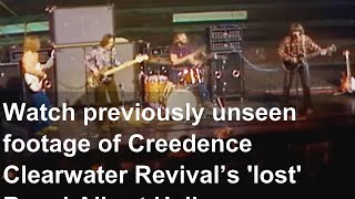 Watch previously unseen footage of Creedence Clearwater Revival’s 'lost' Royal Albert Hall perf