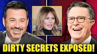 1 MIN AGO Trump FREAKS OUT After Kimmel \u0026 Colbert EXPOSE Melania’s Secrets