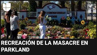 Realizarán una recreación de la masacre en Parkland, Florida: fue autorizada por un juez