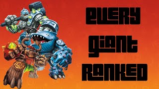 Every Giant From Skylanders Giants Ranked From Worst To Best