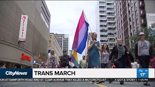 Trans March takes over Toronto streets