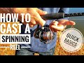 How to Cast a Spinning Reel - Short and Sweet