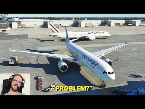 7-Hour TRANSATLANTIC Flight in Microsoft Flight Simulator! (with ATC) A330 CDG-YUL