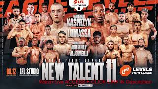 🛑𝑳𝑰𝑽𝑬 𝑺𝑻𝑹𝑬𝑨𝑴: Lionel Eisden vs Vasea Mardare - LFL New Talent 11 MMA Full Fight