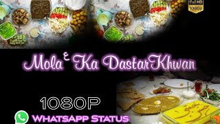 DastarKhwan E Imam Hassan A.S | Mola Ka DastarKhwan | By Farhan Ali Waris | WhatsApp status