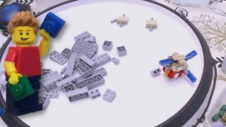 Live Build Of The LEGO Minecraft Ocean Monument Rerun 21136 Part One