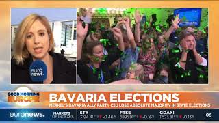 #GME | Merkel's ally party CSU lose absolute majority in Bavarian elections