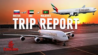 TRIP REPORT | Emirates | Moscow - Dubai - Male