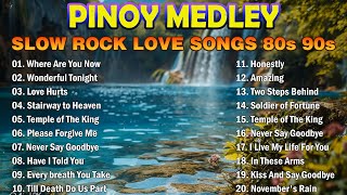 SLOW ROCK LOVE SONGS 80S 90S COLLECTION 💖 EMERSON CONDINO NONSTOP MEDLEY 💖 MGA LUMANG TUGTUGIN 90S 🔥