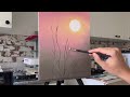 how to paint summer flowers acrylic painting