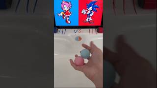 AMY VS SONIC 😱 #sonic #duel #shorts