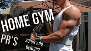 HOME GYM MAX OUT WEEK!!! | Breaking Boundaries From The Garden