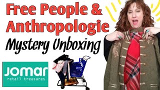 Anthropologie MYSTERY BOX & Free People ~ Jomar Unboxing 2021~ Jomar Wholesale Unboxing & Review
