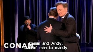 Conan & Andy's Inauguration Slow Dance | CONAN on TBS