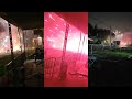 Raw Video: Fireworks explode in NW Ohio neighborhood after fire on U-Haul truck