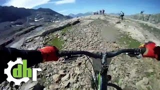 How to overtake 130 riders a the Mégavalanche - by downhill-rangers.com