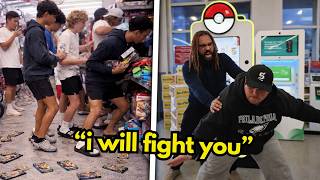 1+ Hour of INSANE Pokémon Scalpers Fighting, Scamming & Getting EXPOSED