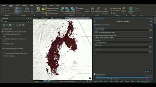 How to Generate a Standard Distance Circle in ArcGIS Pro