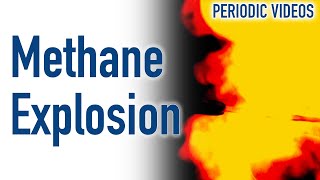 Methane Explosion (SLOW MOTION) - Periodic Table of Videos